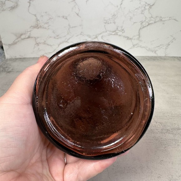 ABSOLUTELY Pure, Milk Purple Glass Bottle Milk the Milk Protector Decanter - Picture 8 of 10